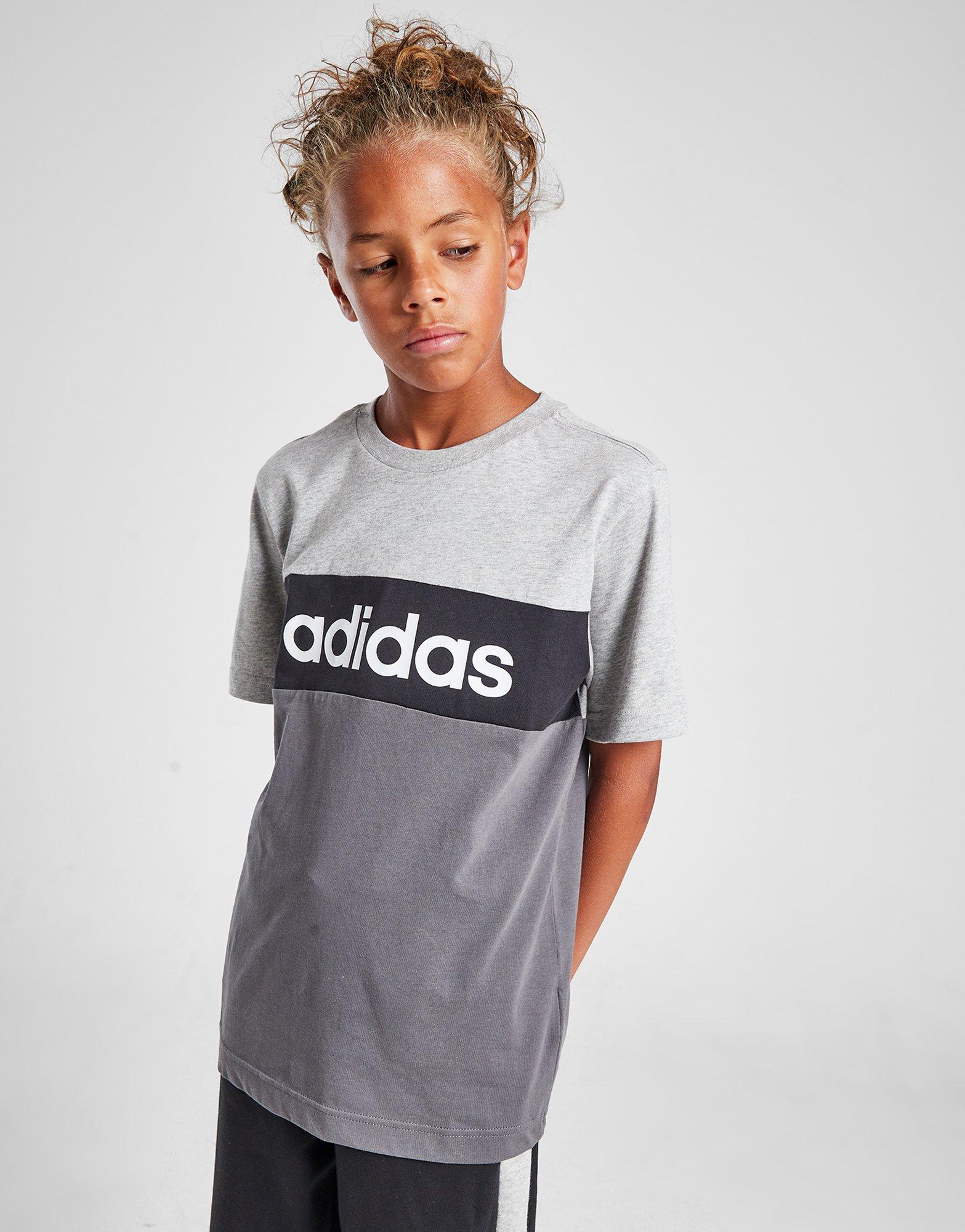 adidas T-shirt Colour Block Badge of Sport Junior