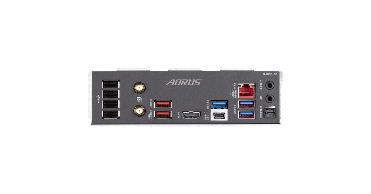 GIGABYTEZ790 AORUS ELITE AX socket 1700 moederbord  (Zwart, RAID, 2,5Gb-LAN, WLAN, BT, Sound, ATX)