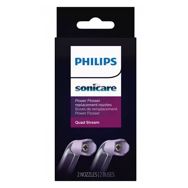 Conjunto de 2 cânulas Philips Sonicare Quadstream