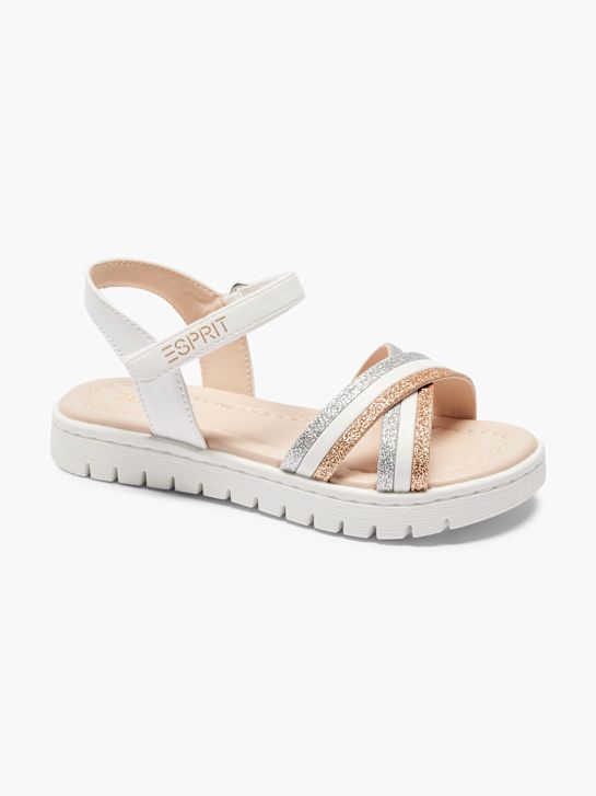 ESPRIT Sandale Weiss