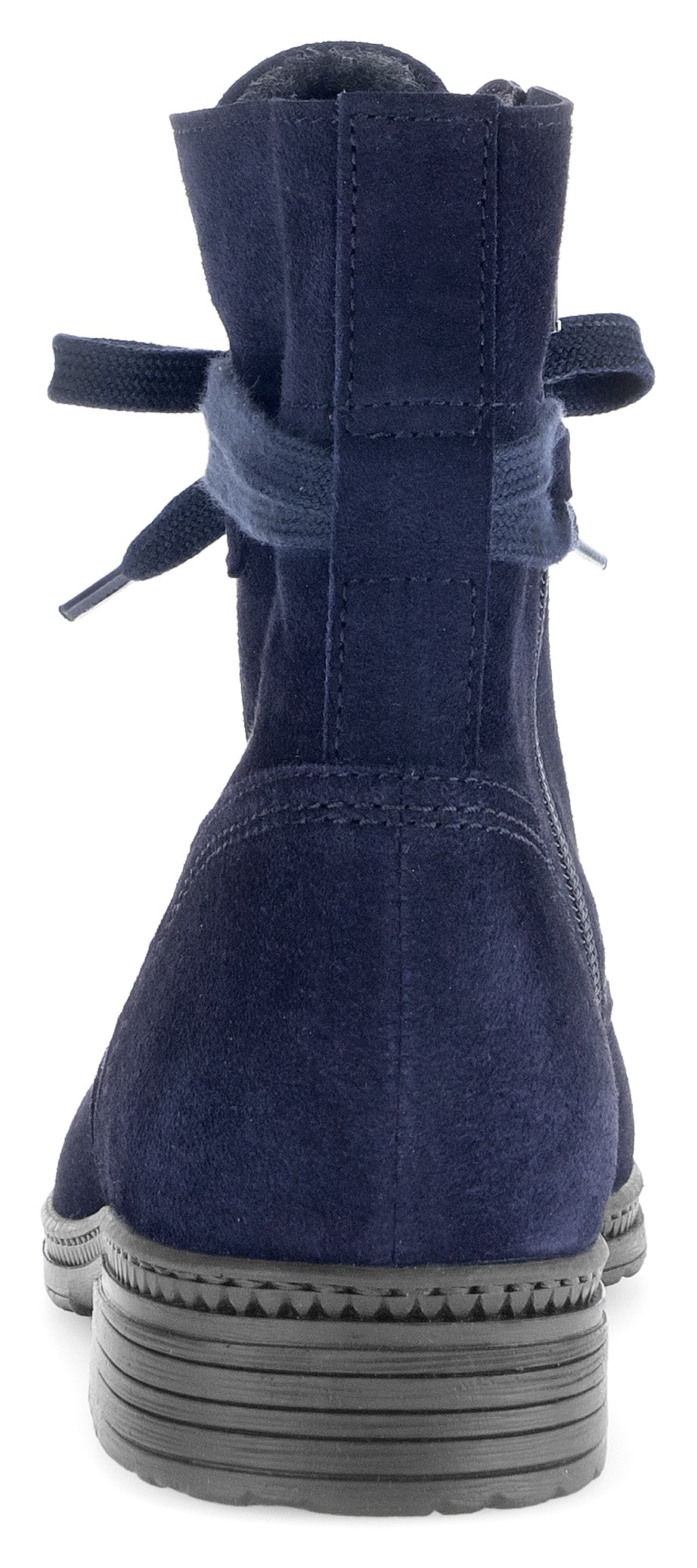Gabor Schnürboots  , Blockabsatz, Schnürstiefelette mit schaftumwickelenden Schnürsenkeln