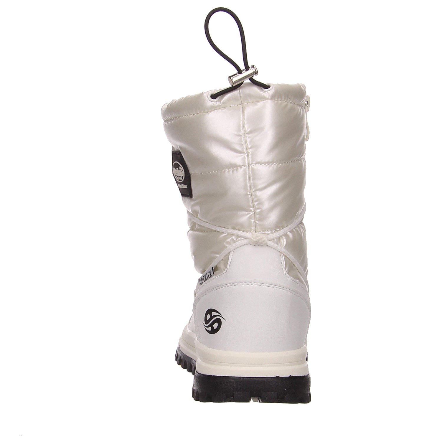 Dockers Winterboots offwhite weiss/weiss kombi