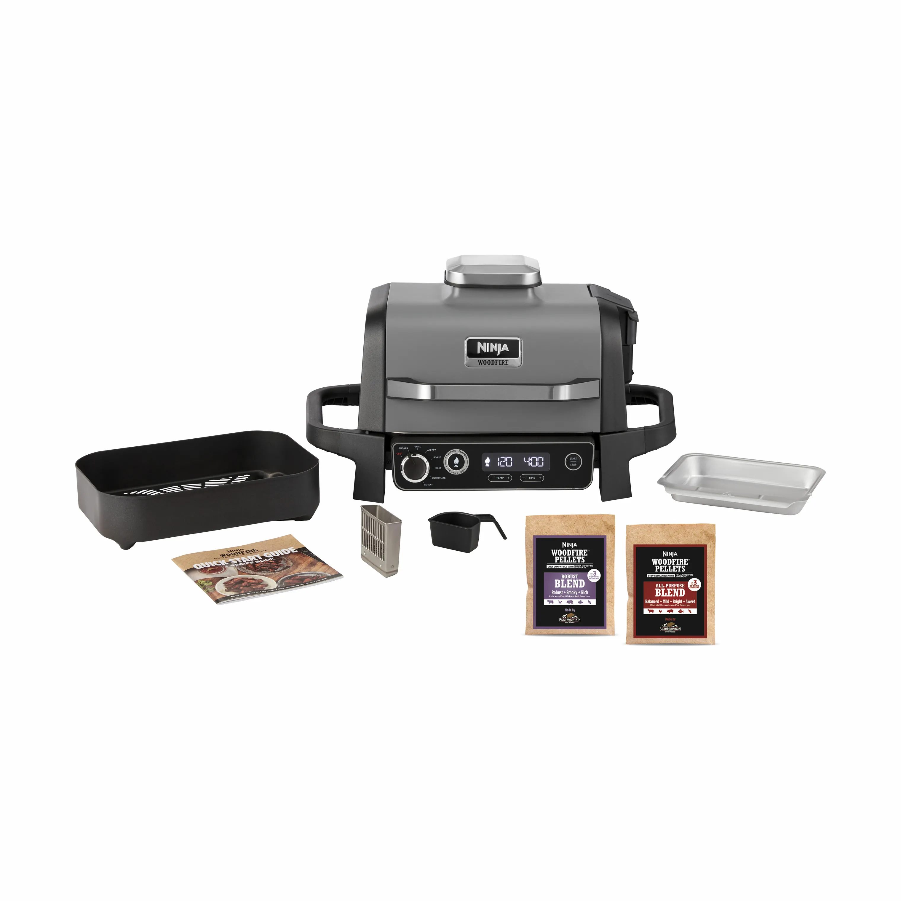 Ninja Woodfire 7-i-1 Elektrisk Multigrill