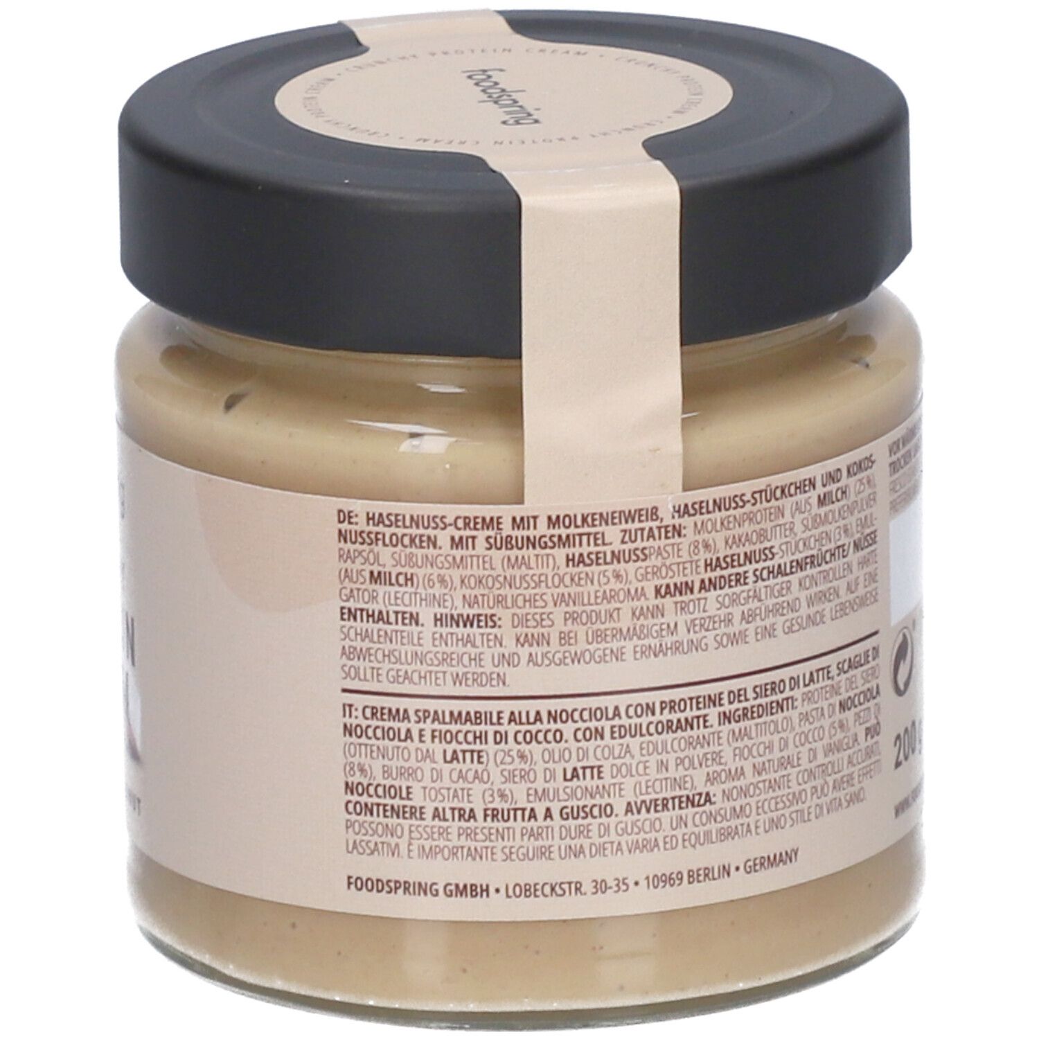 foodspring CRUNCHY PROTEIN CREAM