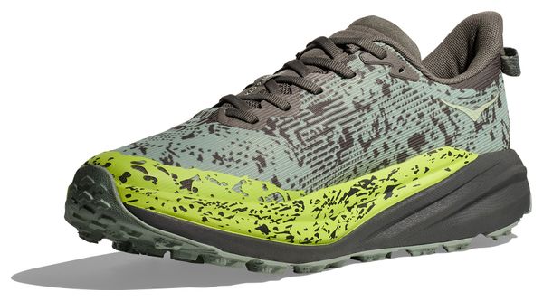 Chaussures Trail Hoka Speedgoat 6 GTX Gris/Vert Homme