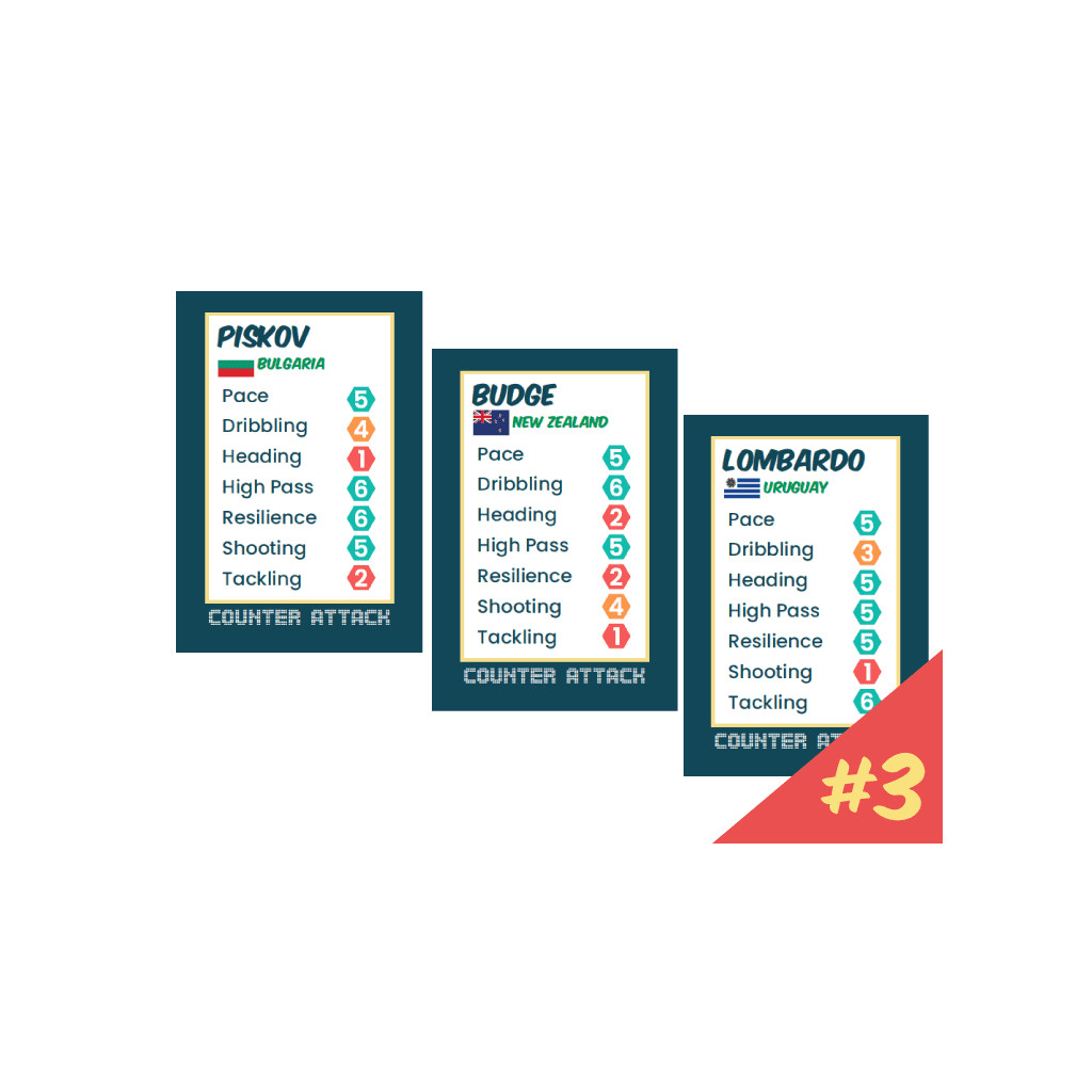 Counter Attack - Extra Player Cards Set 3