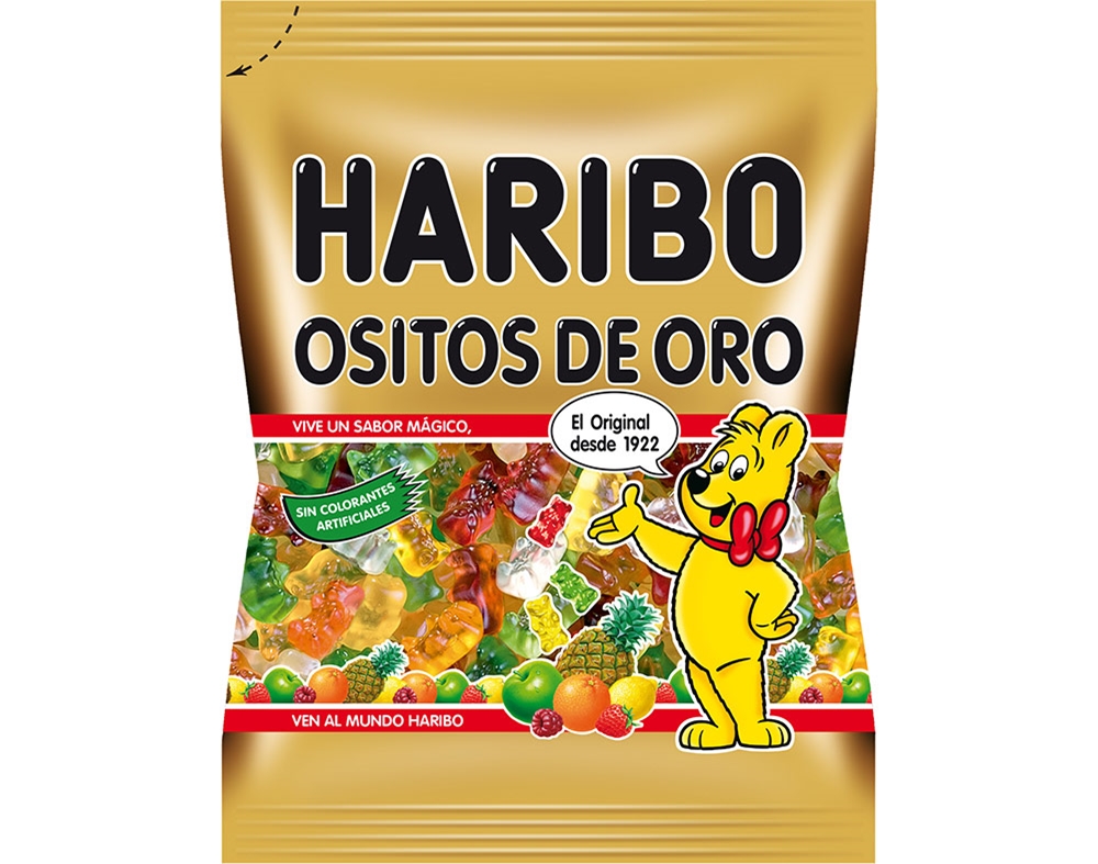 GOMAS HARIBO OSITOS D'ORO 100G