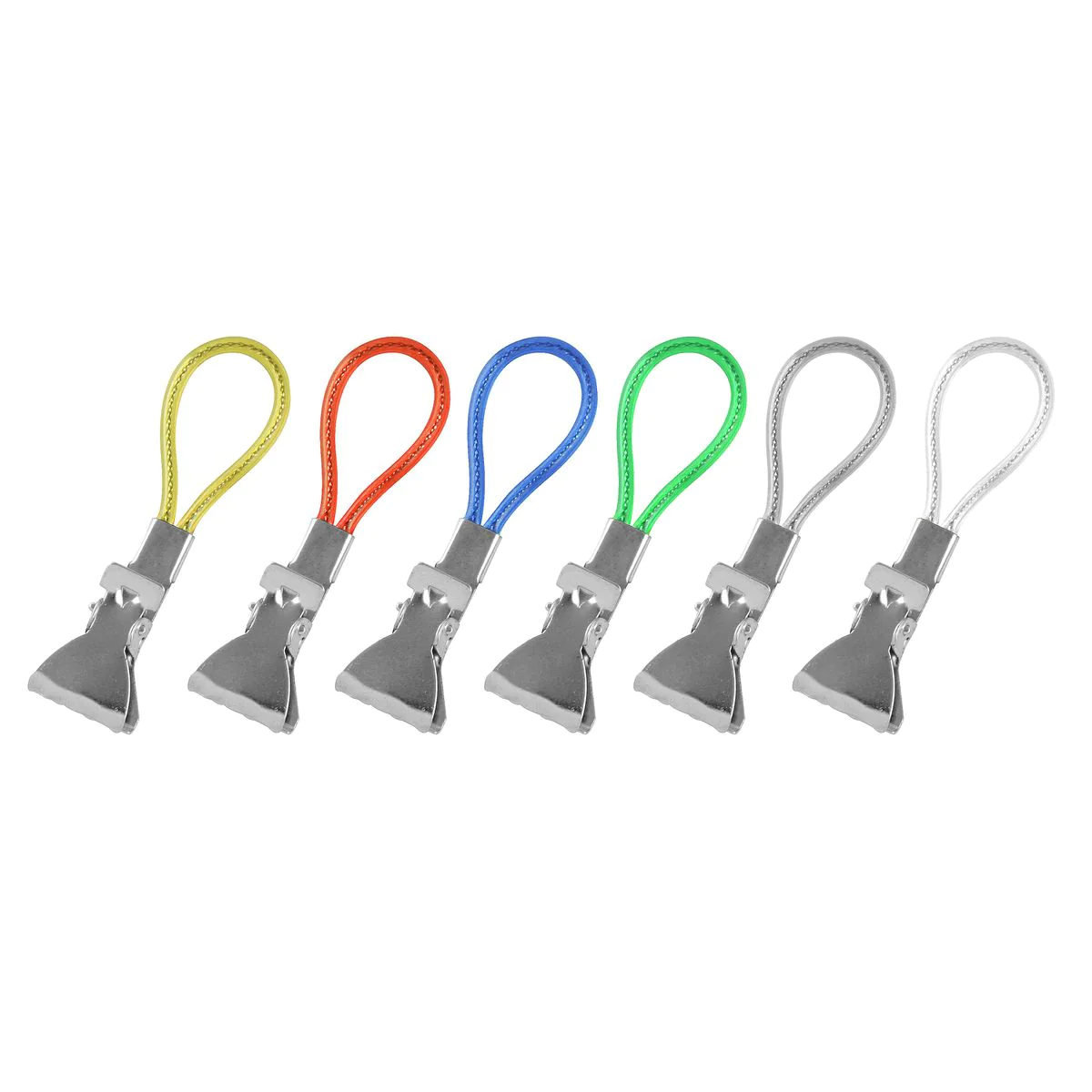 Lot de 6 pinces à accrocher multicolore Fackelmann Tecno Fackelmann