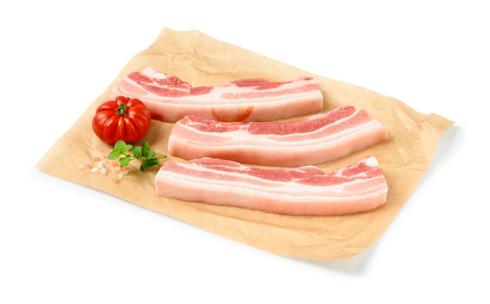 Clever Schweinebauchfleischstreifen