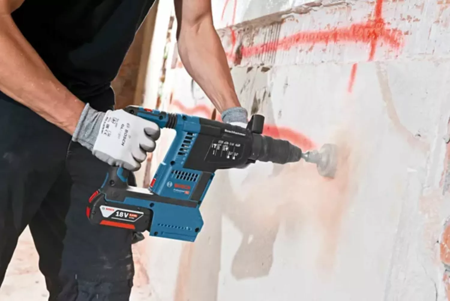 Bosch GBH 18V-26 F 18V Li-Ion accu SDS-plus Combihamer body in L-Boxx - 2,6J - koolborstelloos