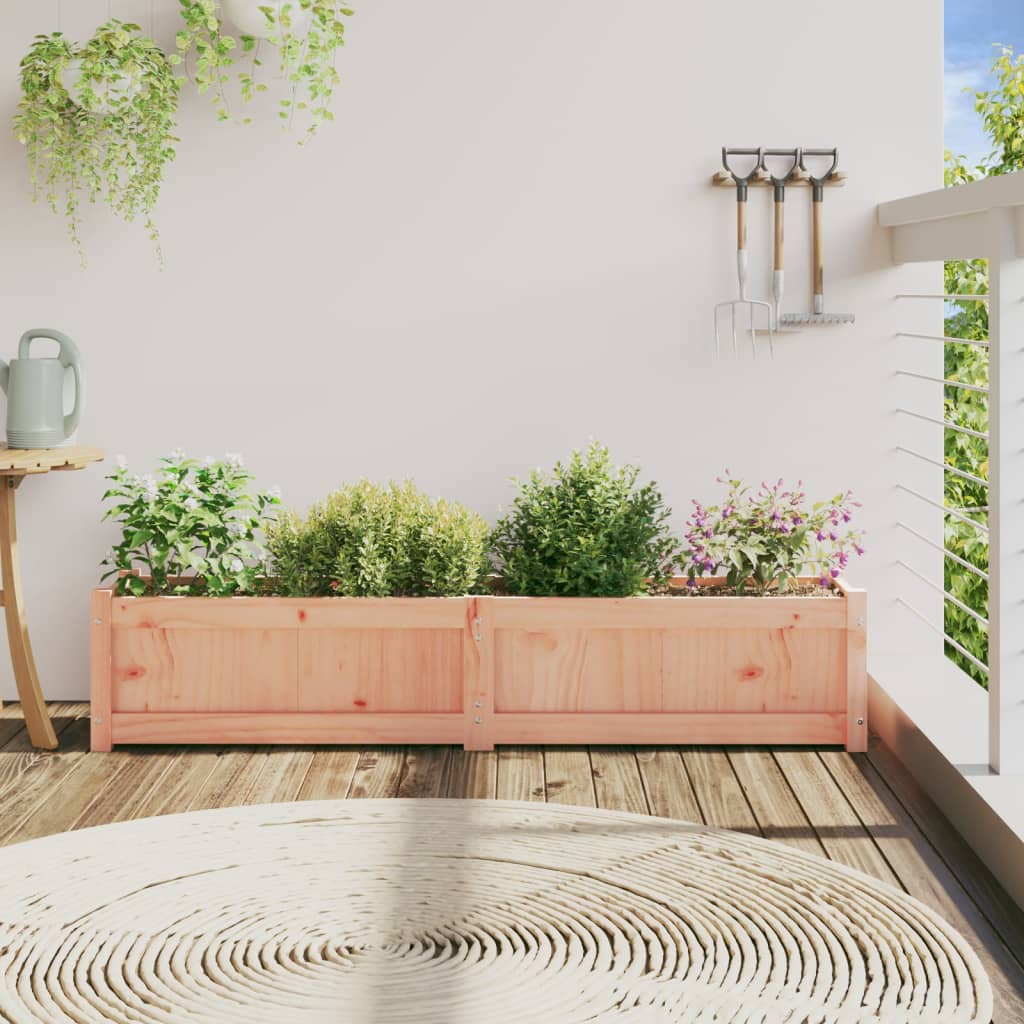 Jardinière 150x31x31 cm bois massif douglas