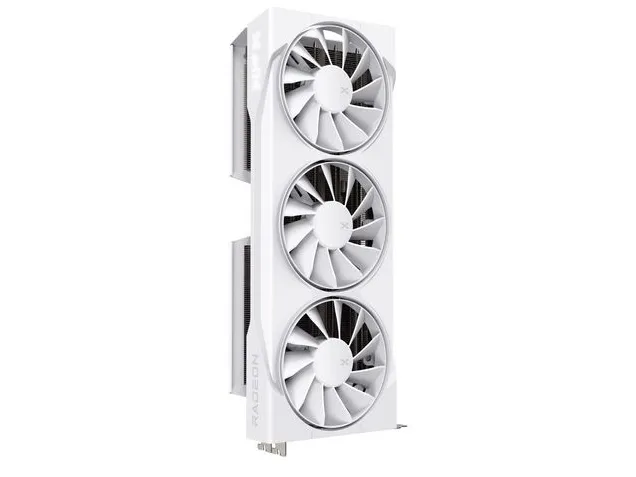 XFX Swift Radeon RX 9070 OC - Gaming Edition - grafikkort - Radeon RX 9070 - 16 GB GDDR6 - PCI Express 5.0 - 3 x DisplayPort, HDMI - hvid