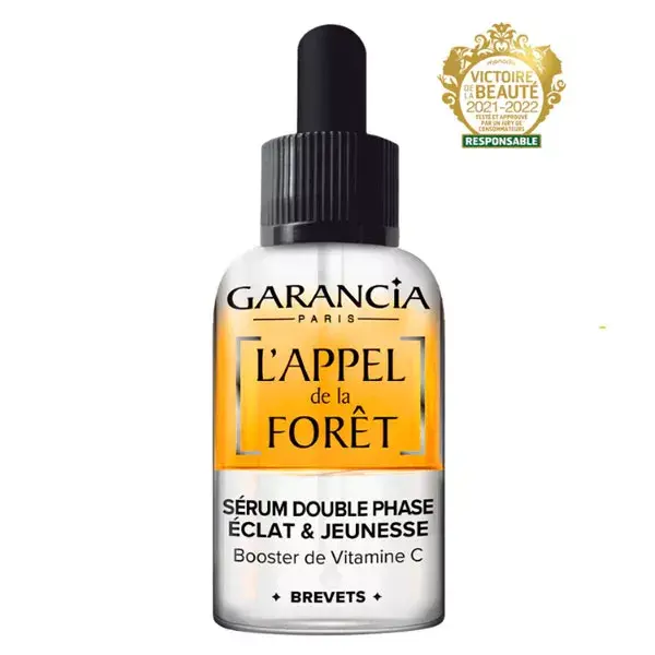 Garancia The Call of the Forest Sérum Dupla Fase Radiância e Juventude com Vitamina C 30ml