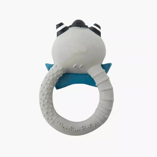 Les Moustaches Anneau de dentition   Fernand le chat        de               Moulin Roty