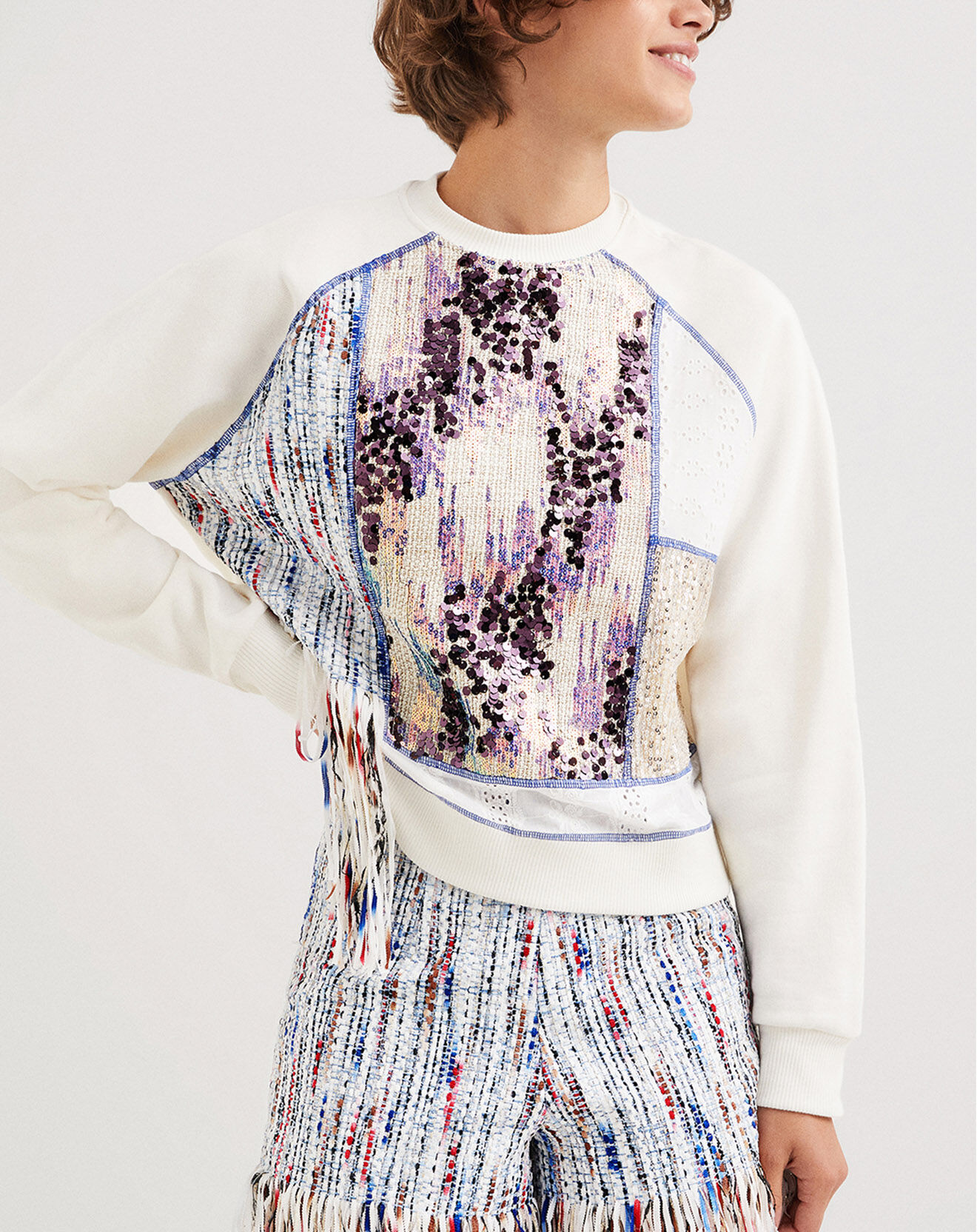 Desigual Sweat Mina écru