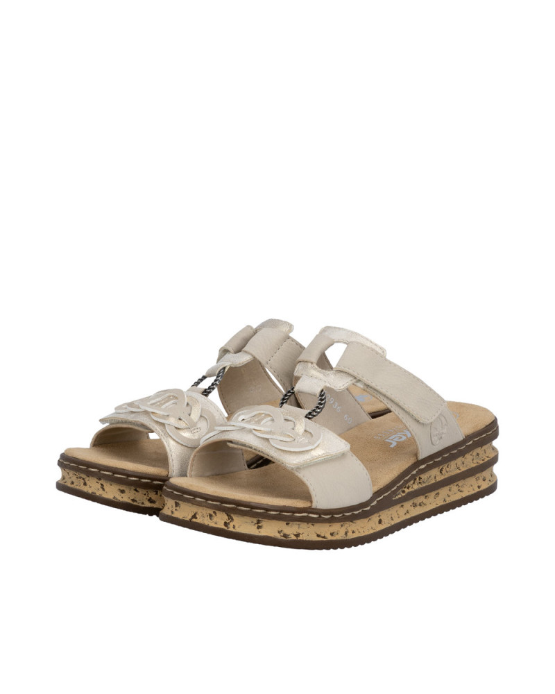 Rieker dame sandal beige
