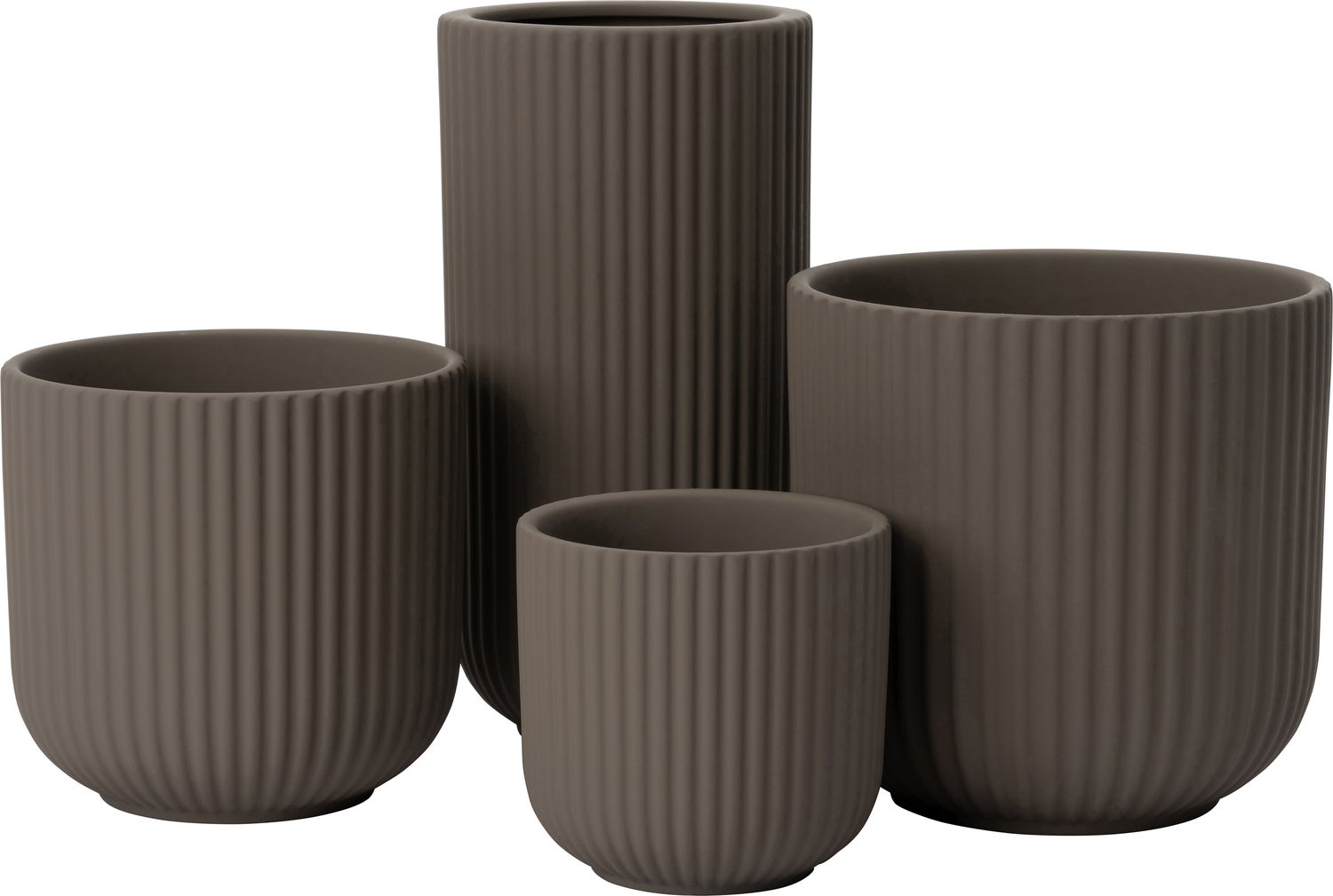Intratuin bloempot Nela bruin D 17 H 16,5 cm