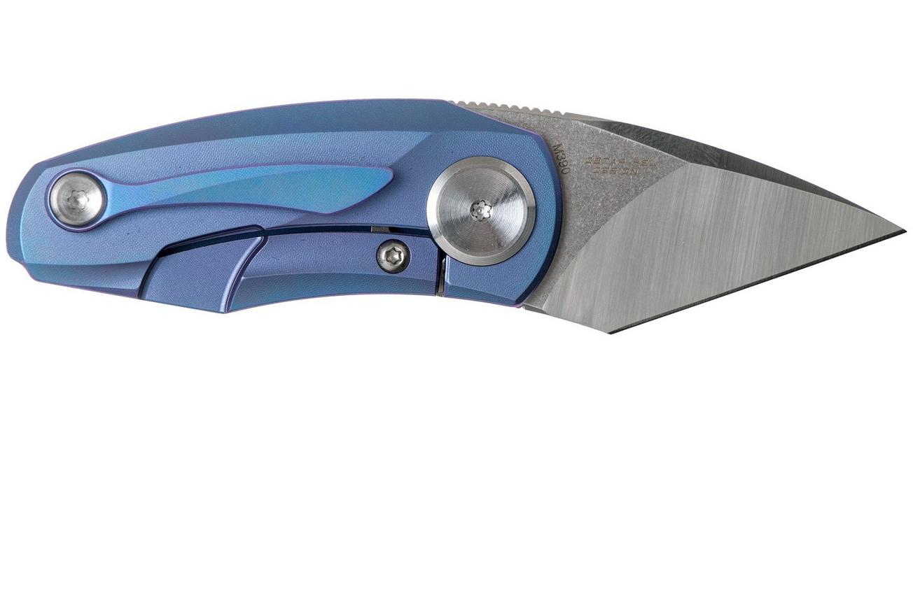 Bestech Tulip Frame Lock Blue BT1913B zakmes, Ostap Hel design