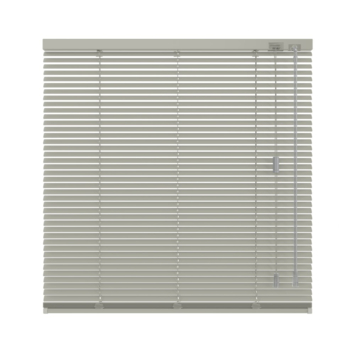 KARWEI aluminium jaloezie draaikiepraam 28417 zijdeglans taupe 16 mm op maat