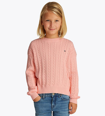 Tommy Hilfiger Bluse - Strick - Coral Ice