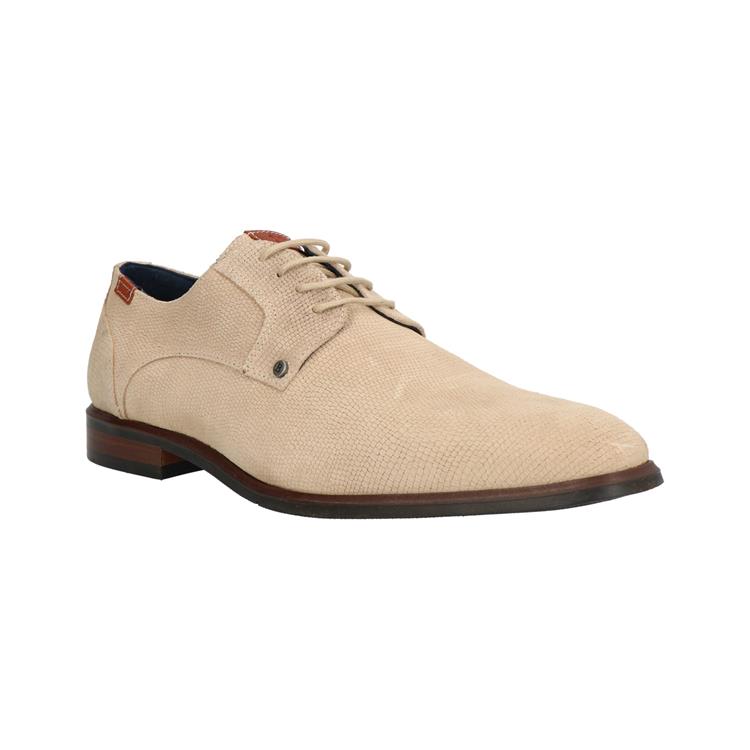 Berkelmans Oran Papyrus suede print