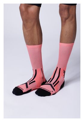 Chaussettes X-Socks Trail Perform Crew Dusty Rose/Noir