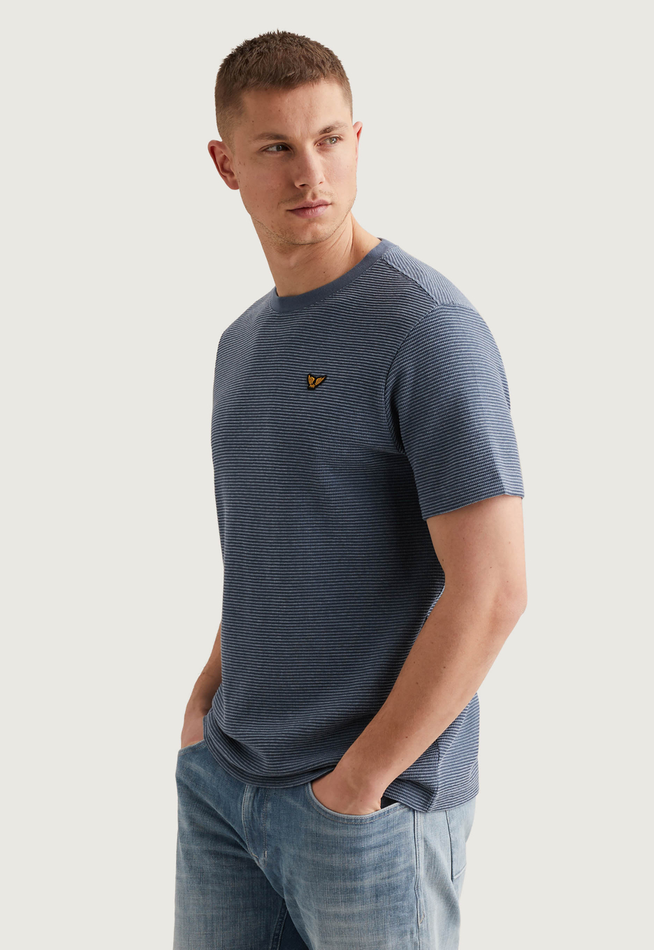 PME Legend Two Tone Striped T-shirt