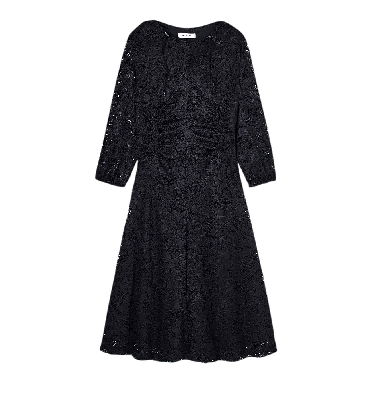 Robe en dentelle Femme - Noir
