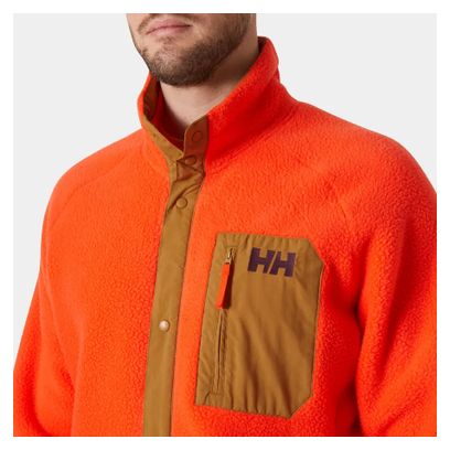 Veste Polaire Homme Helly Hansen Panorama Pile Snap Rouge