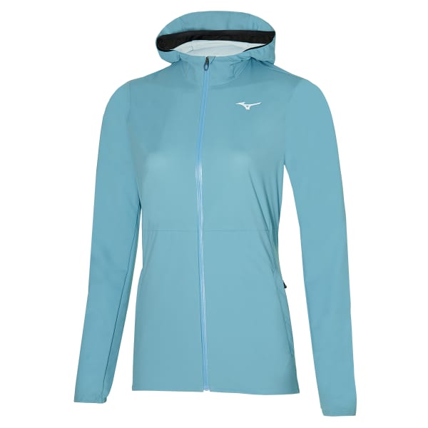 Veste running MIZUNO TRAIL WATERP.20K ER JACKET WOS MILKY BLUE