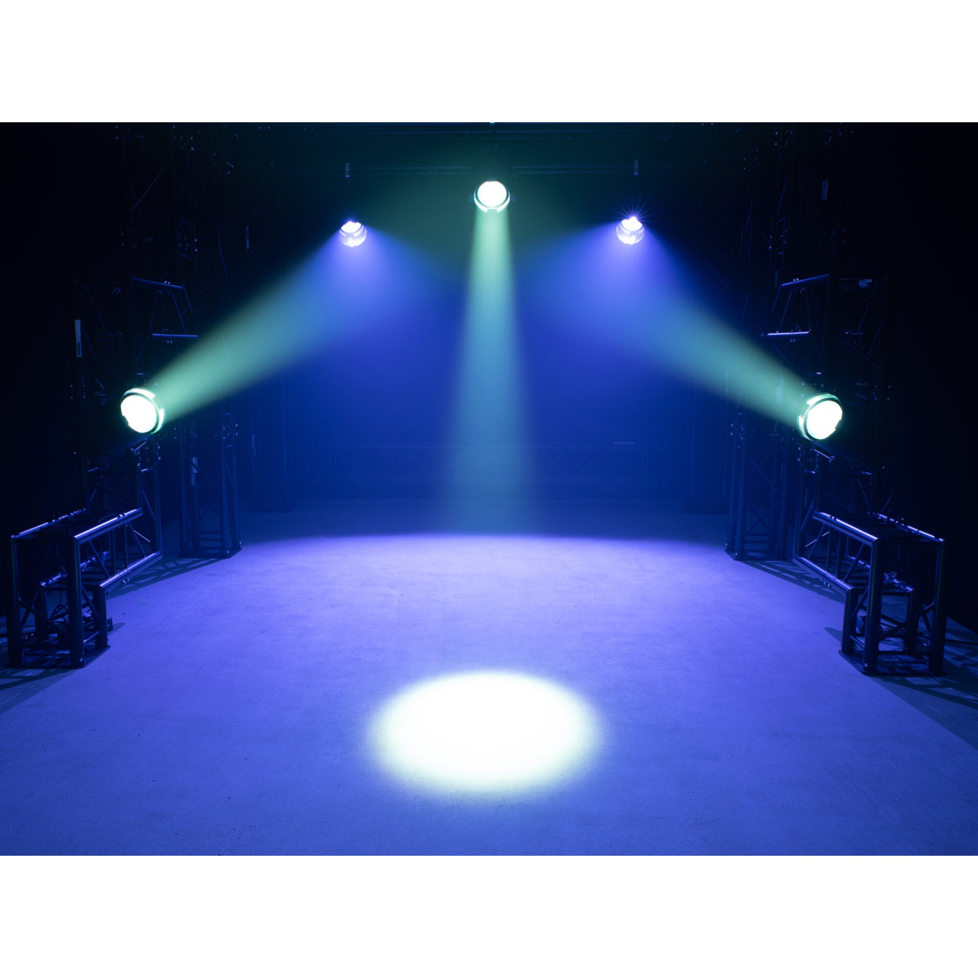 Eurolite LED PAR-64 COB RGBW 120W Zoom bk MK2 theater spot