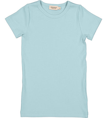 MarMar T-Shirt - Rib - Modal - Tago - Himmlisch Blue