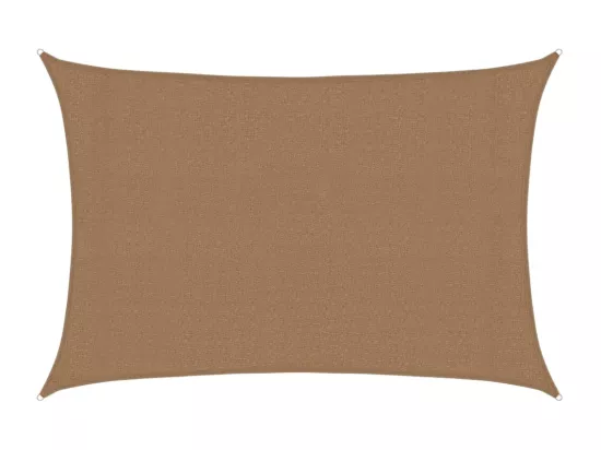 Voile d'ombrage 160 g/m² Taupe 3x4,5 m PEHD