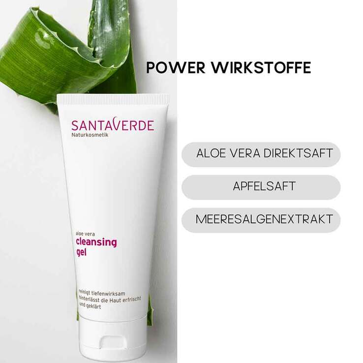Aloe Vera Reinigungsgel, 100 ml