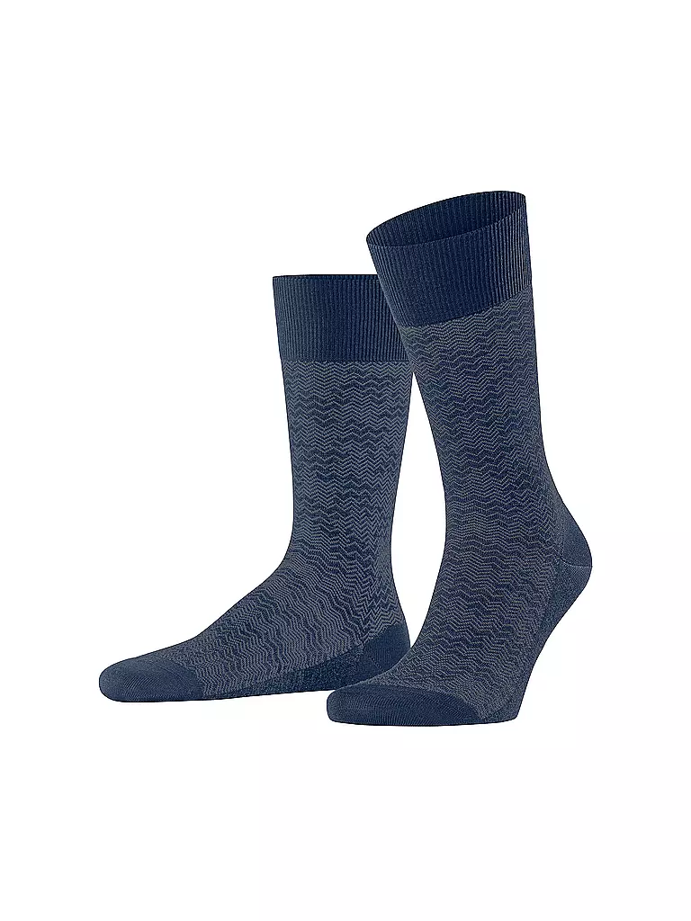 FALKE Socken FALKE MIGHTY NEST royal blue blau
