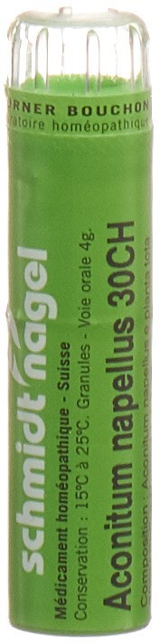 SCHMIDT-NAGEL Aconitum napellus Gran 30 CH 4 g