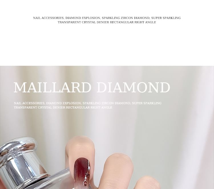 swarliss - Set van 5: Strass Nail Art Decoratie (Diverse Ontwerpen)