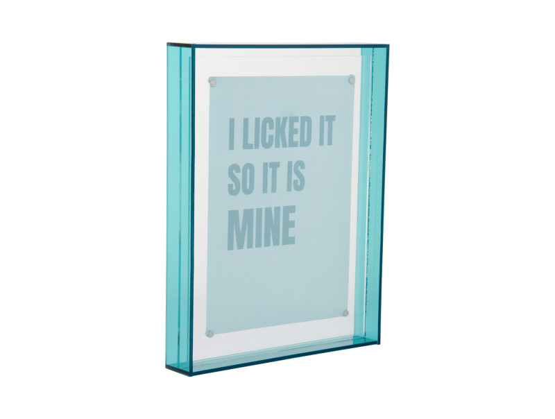 Photo Frame Gayo Large Acrylic PT4326BL Turquoise blue