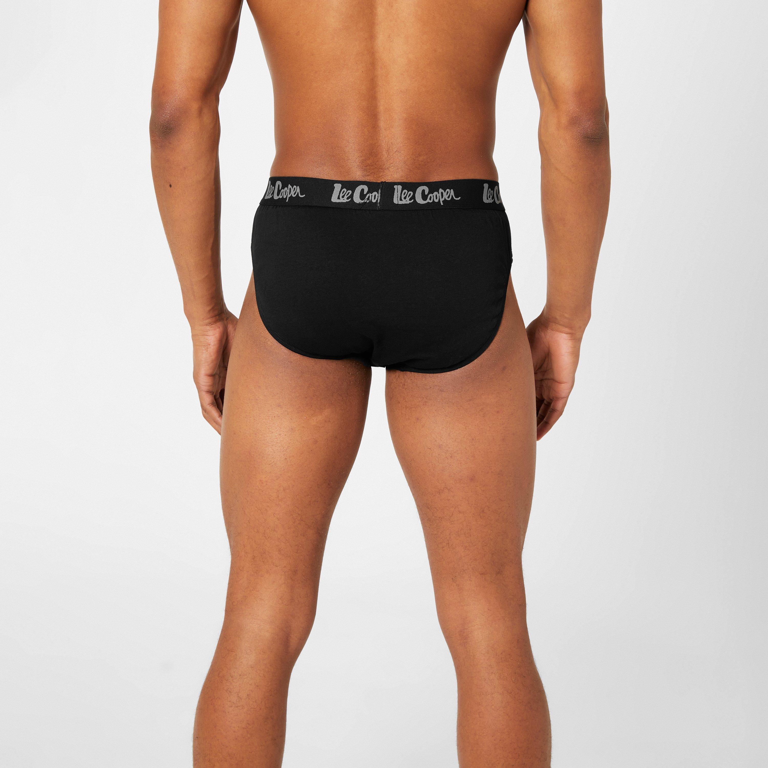 Lee Cooper Mens 5-Pack Comfort Briefs