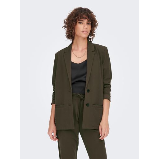 JDY Louisville Catia Blazer, Chocolate Brown, M