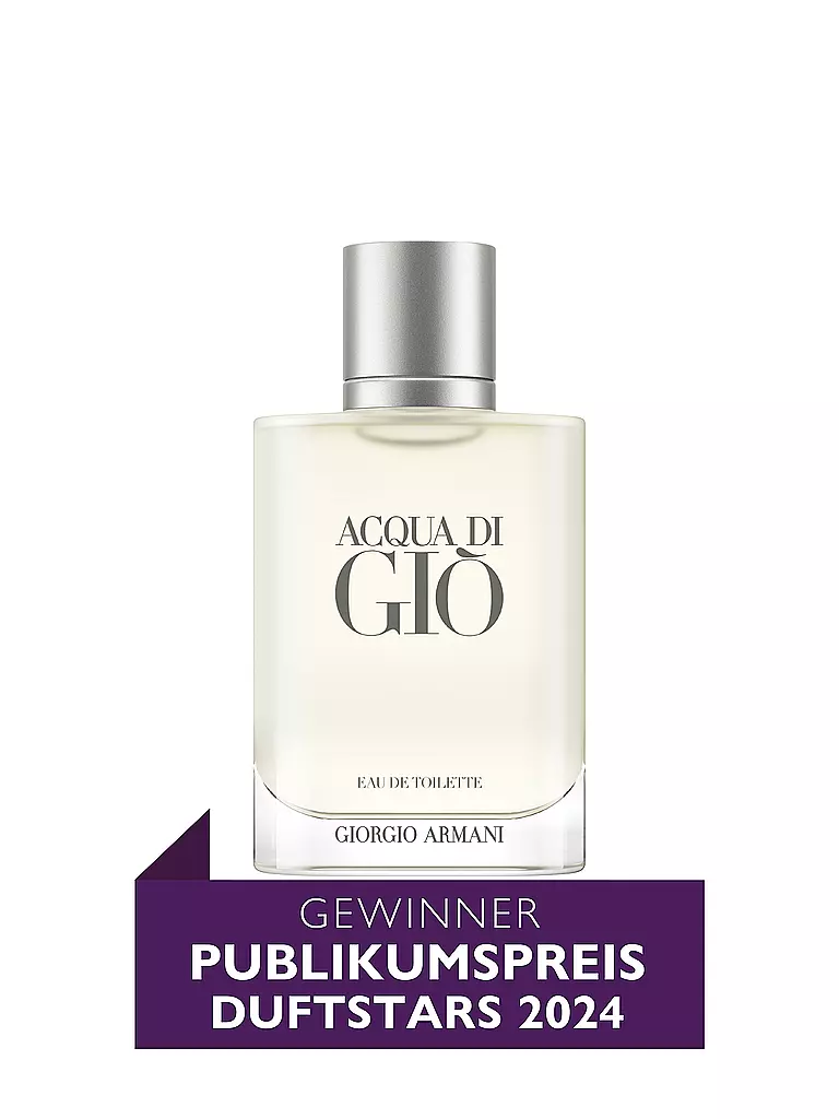 GIORGIO ARMANI Acqua di Giò Homme Eau de Toilette 100ml Nachfüllbar keine Farbe