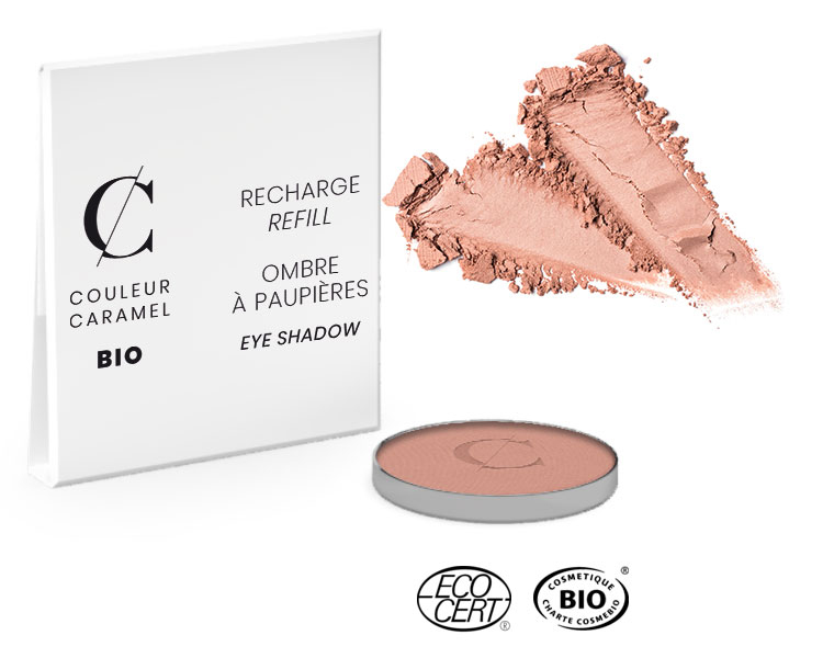 Couleur Caramel - Ombre à Paupières BIO - REFILL, 1,7g
