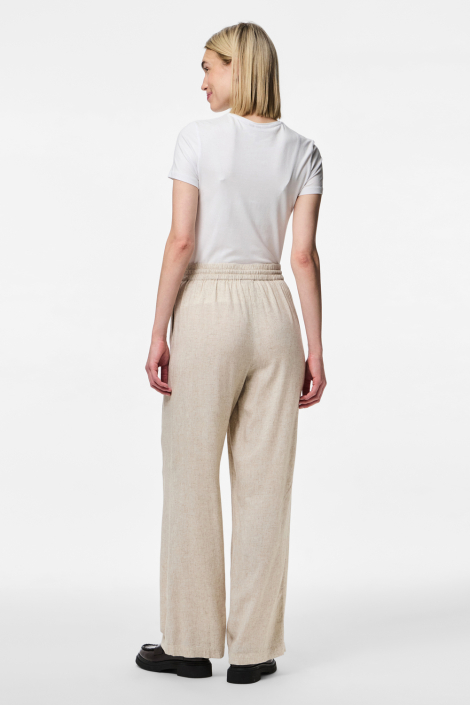 Pieces beige dames broek