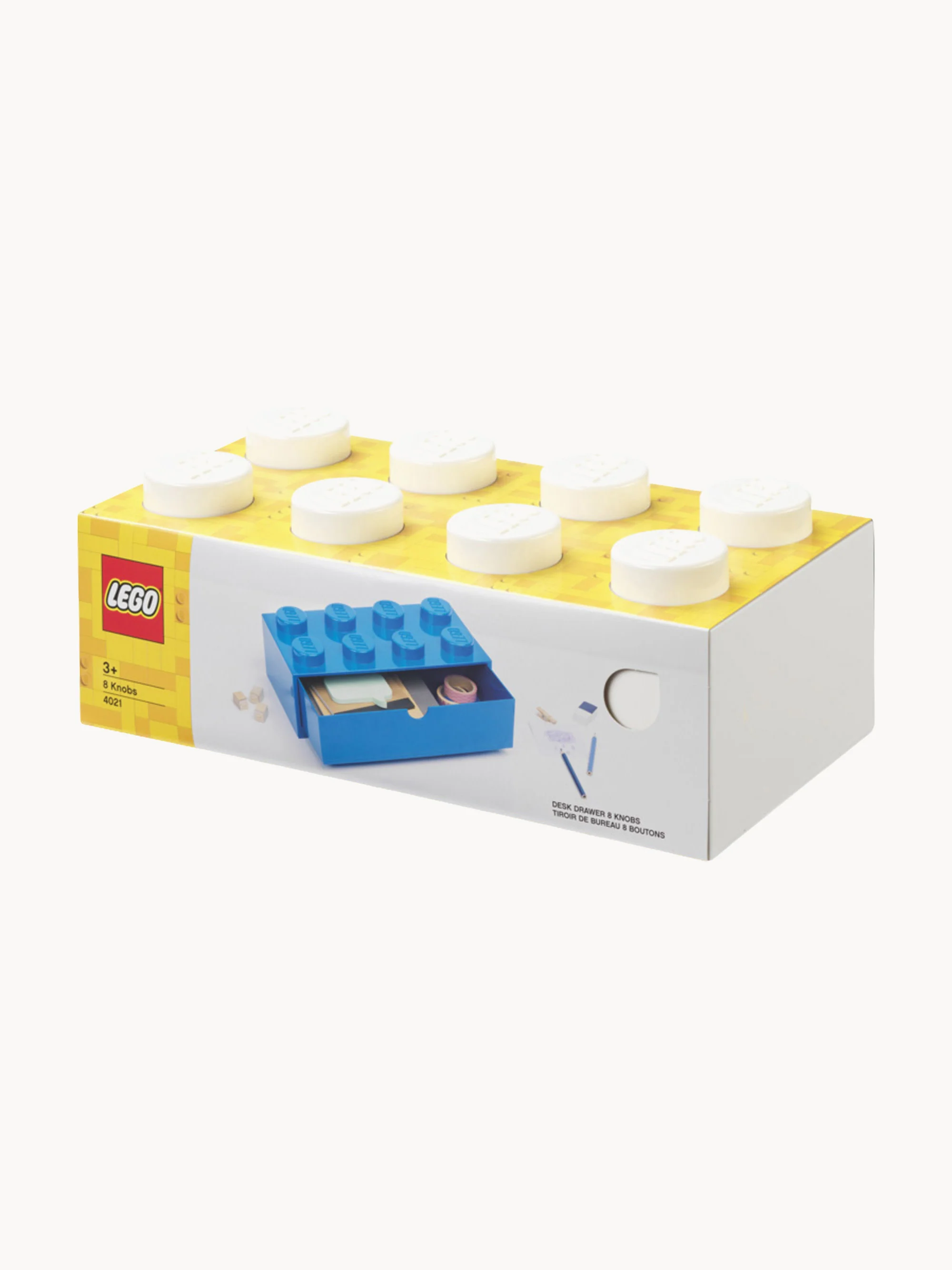 LEGO® opberglade Brick met 8 knoppen
