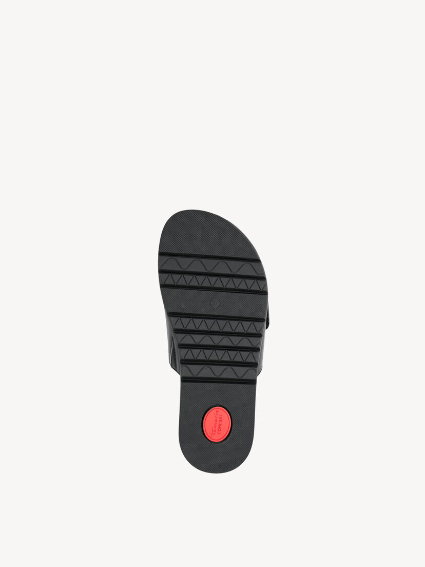Leren Slipper - zwart