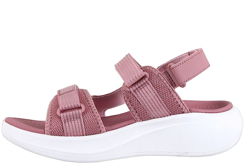 SKECHERS MAX CUSHIONING ESSENTIAL SANDAL I ROSA TEKSTIL