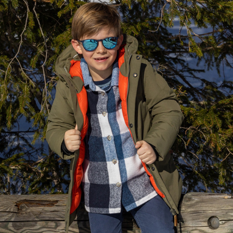 Kinder Winterparka Pippin ivy green