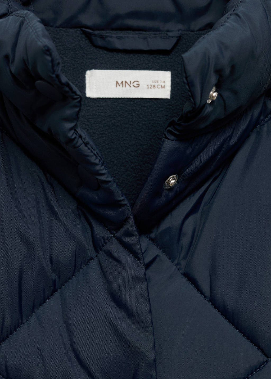 Mango Kids bodywarmer donkerblauw