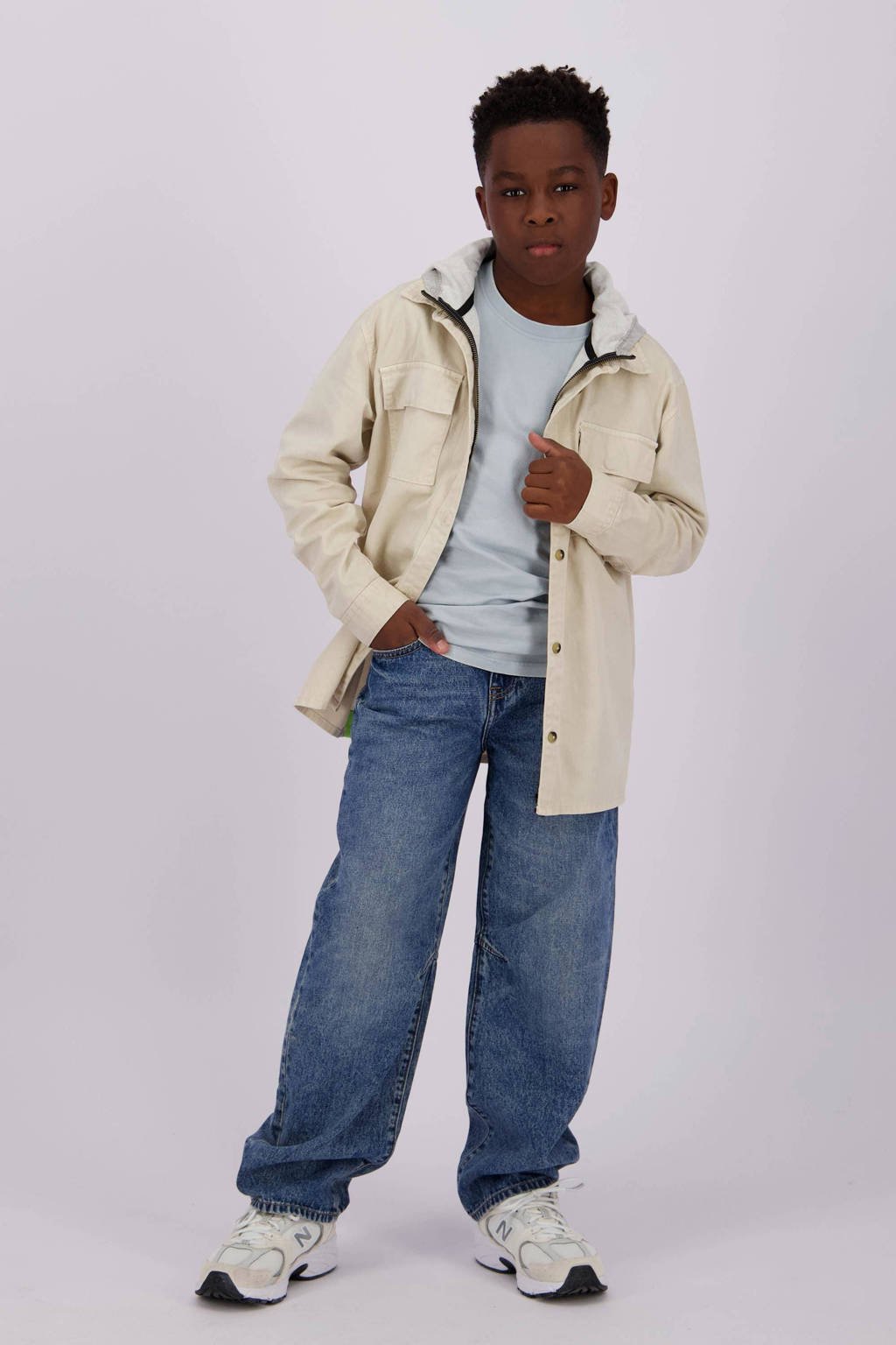 Vingino loose fit jeans Valente indigo blue
