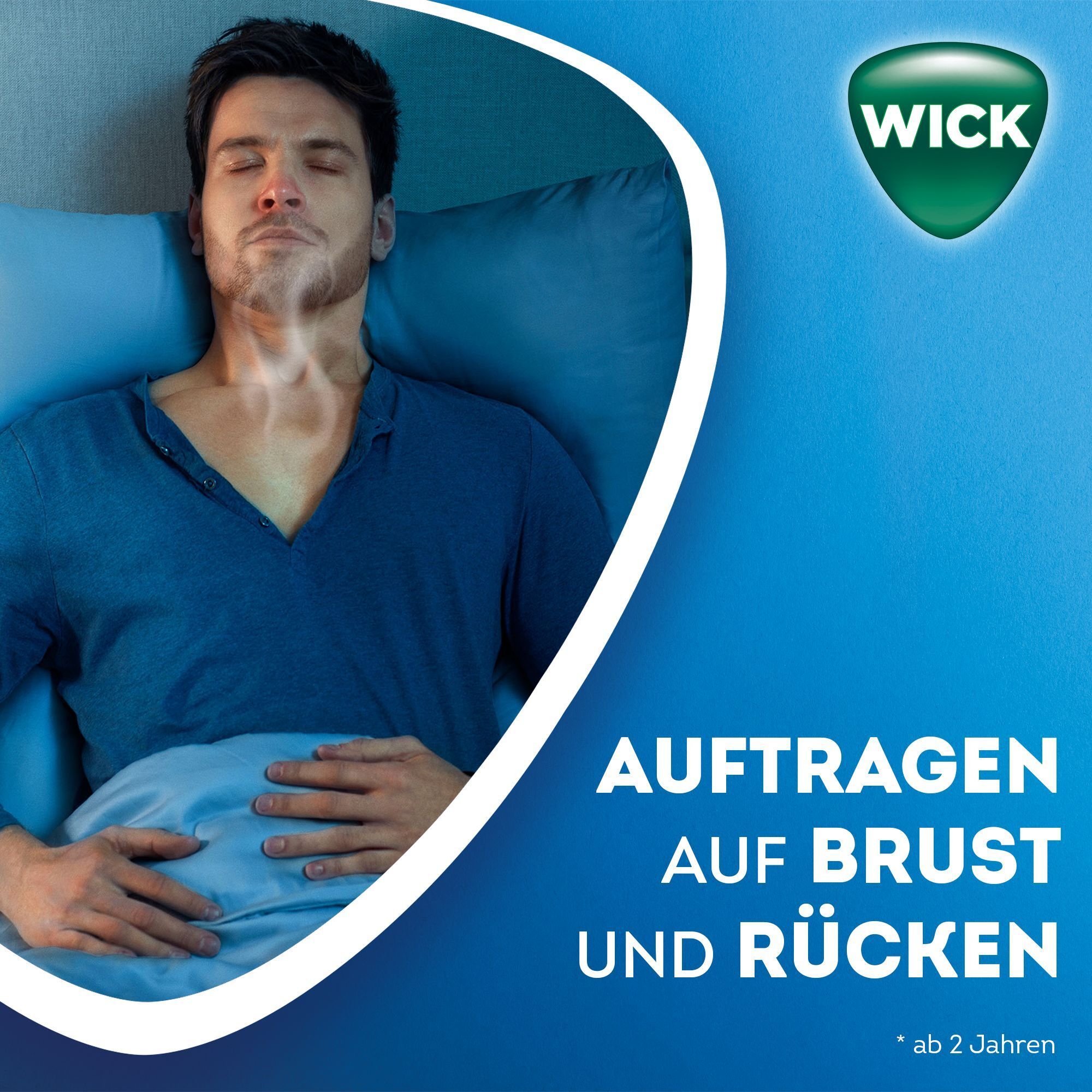 WICK VapoRub Erkältungssalbe, Linderung von 4 Erkältungssymptomen